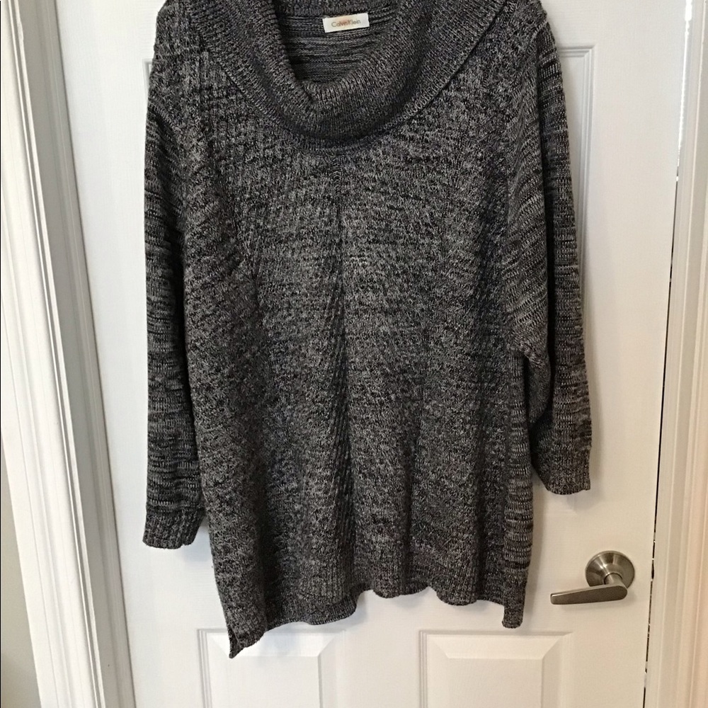 Plus Size Calvin Klein Heavy Knit Sweater